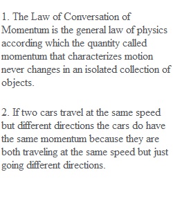 Momentum Discussion